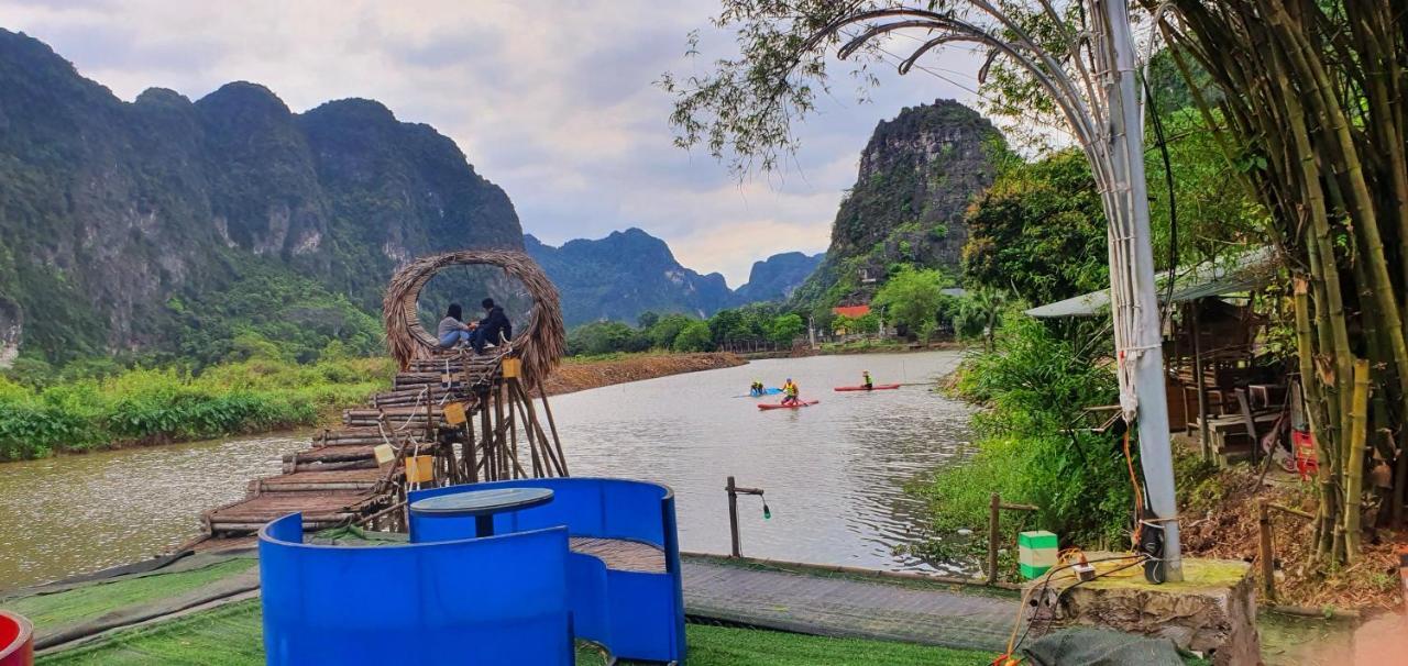 Quoc Khanh Bamboo Homestay نينه بينه المظهر الخارجي الصورة