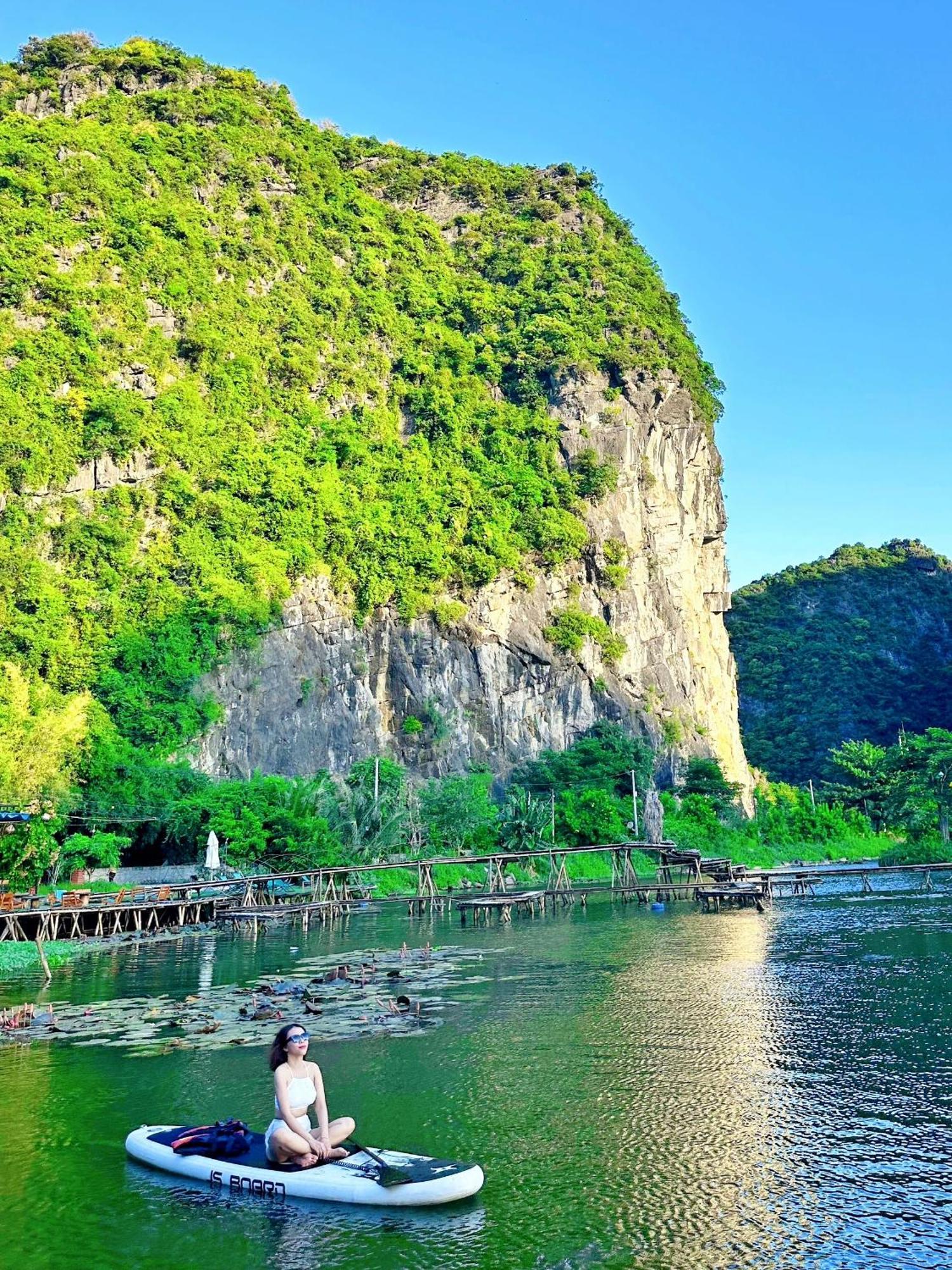 Quoc Khanh Bamboo Homestay نينه بينه المظهر الخارجي الصورة