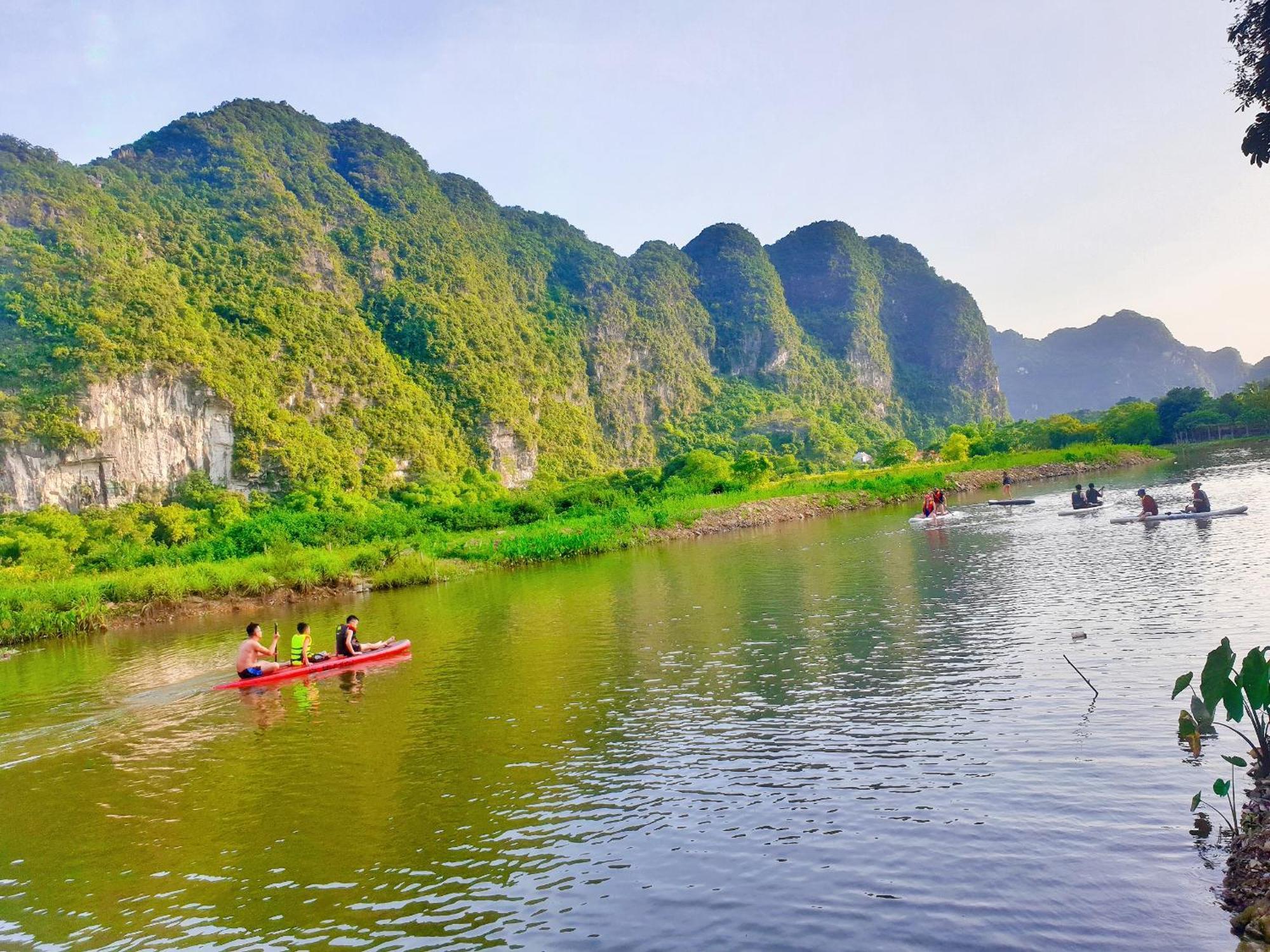 Quoc Khanh Bamboo Homestay نينه بينه المظهر الخارجي الصورة