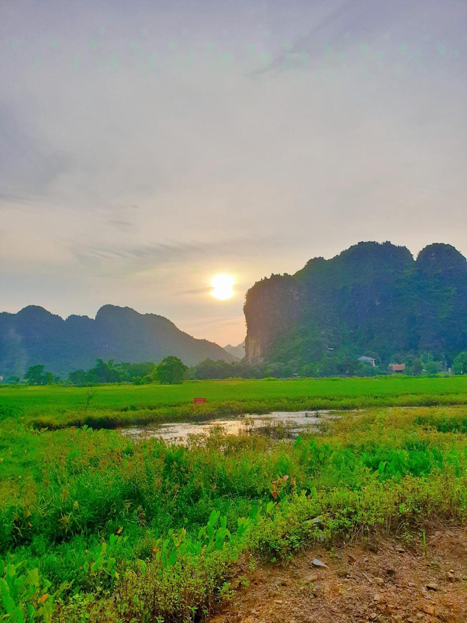 Quoc Khanh Bamboo Homestay نينه بينه المظهر الخارجي الصورة
