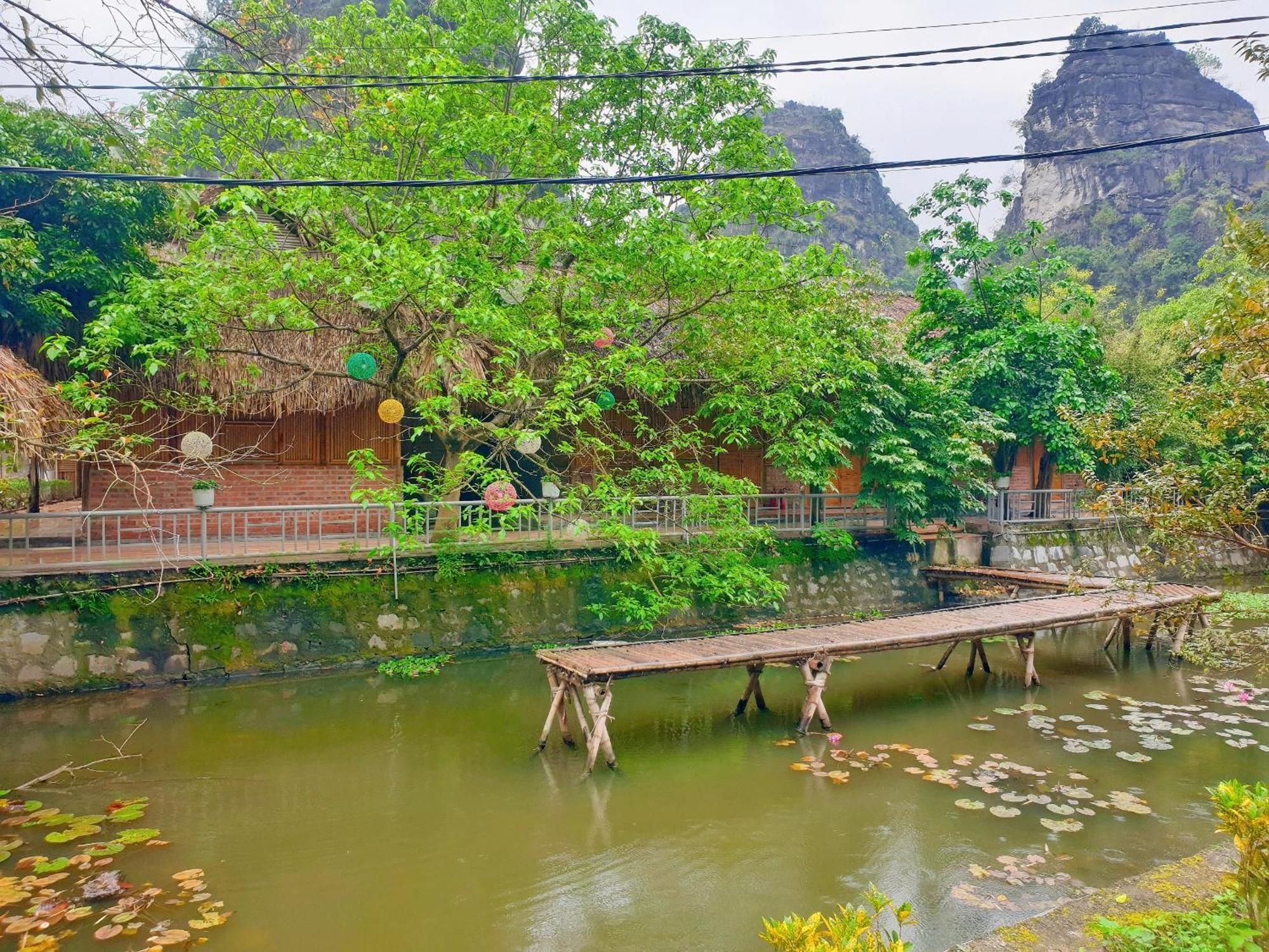 Quoc Khanh Bamboo Homestay نينه بينه المظهر الخارجي الصورة