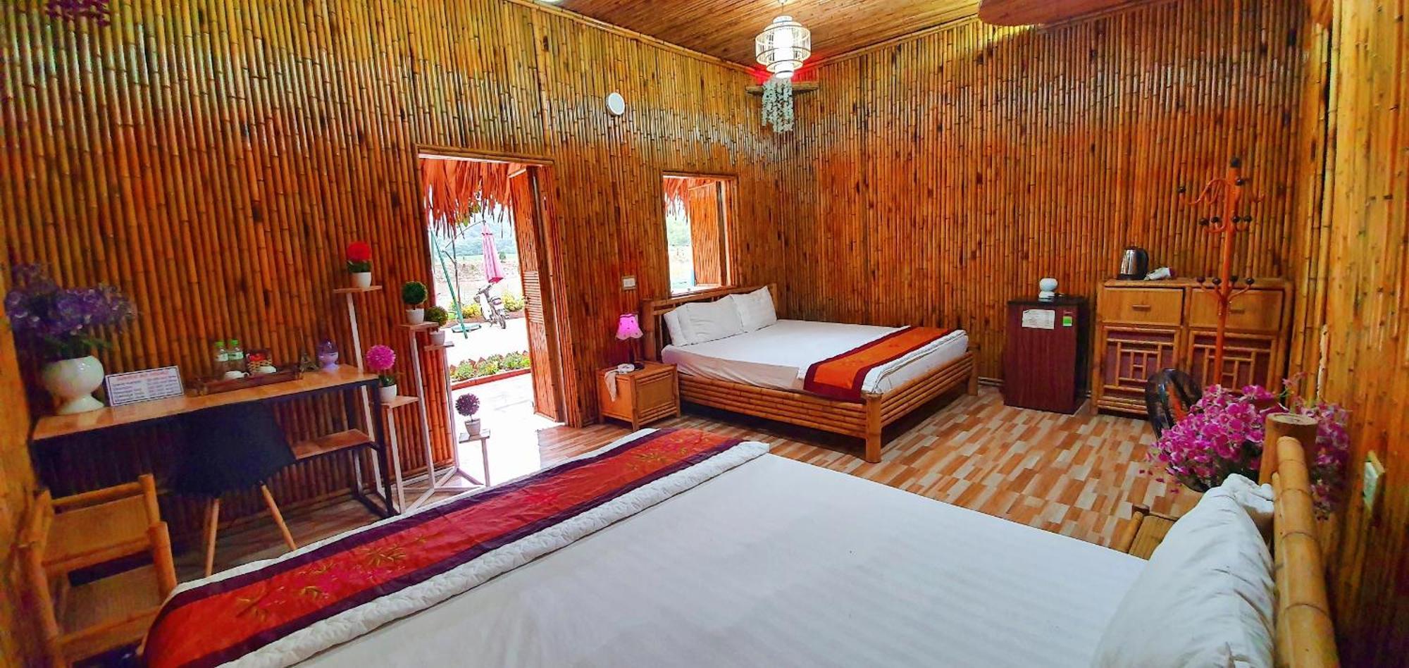 Quoc Khanh Bamboo Homestay نينه بينه المظهر الخارجي الصورة