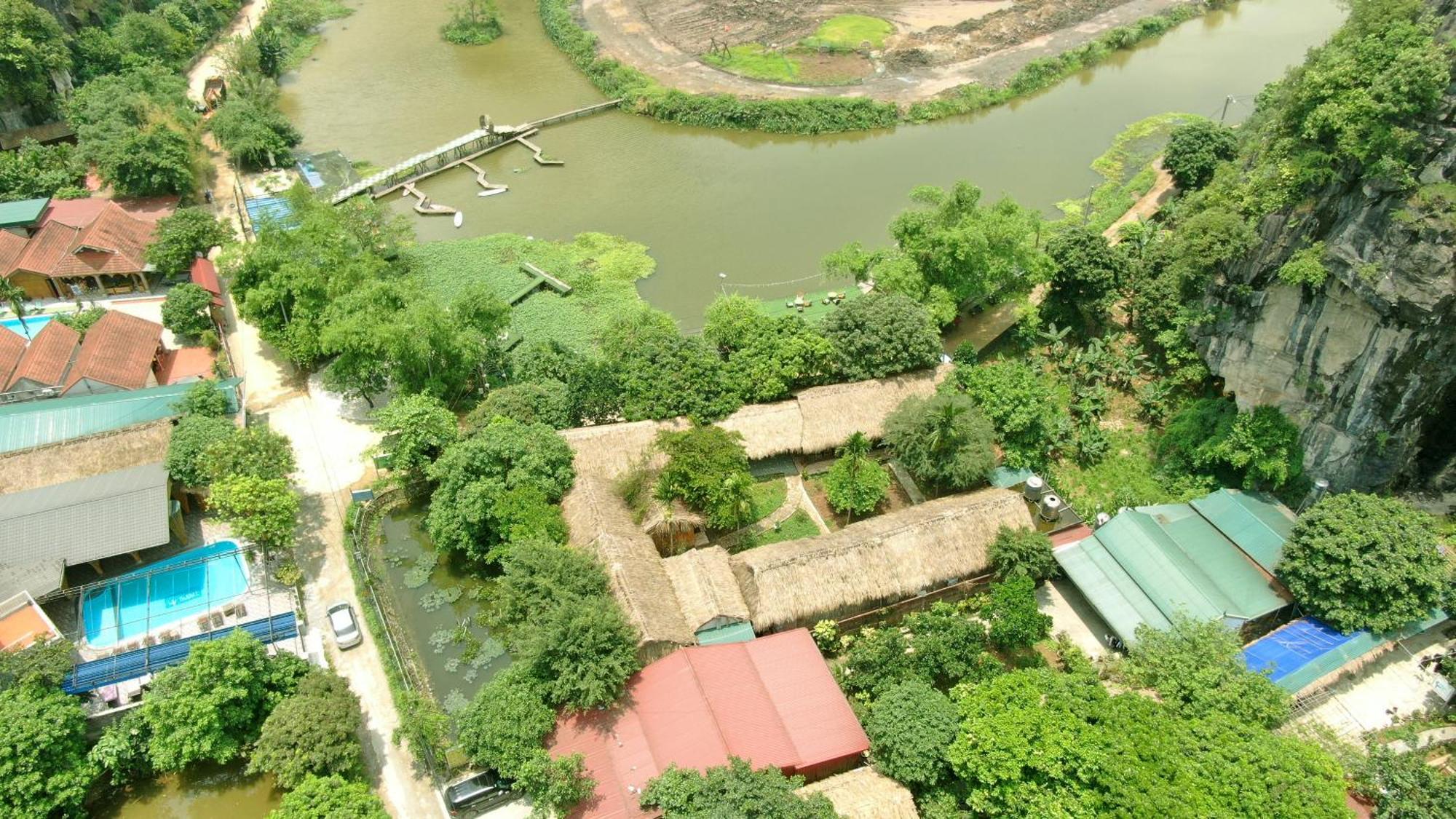 Quoc Khanh Bamboo Homestay نينه بينه المظهر الخارجي الصورة
