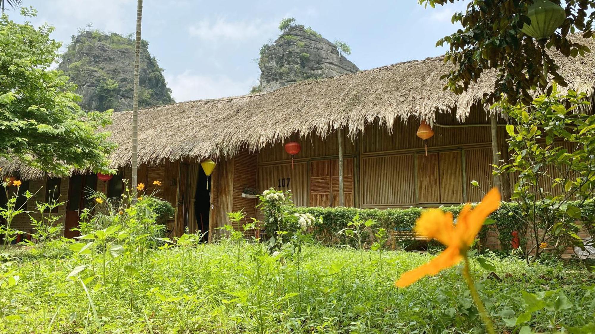 Quoc Khanh Bamboo Homestay نينه بينه المظهر الخارجي الصورة