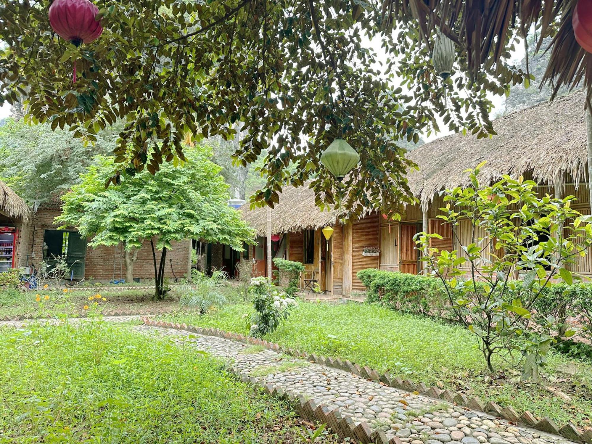 Quoc Khanh Bamboo Homestay نينه بينه المظهر الخارجي الصورة
