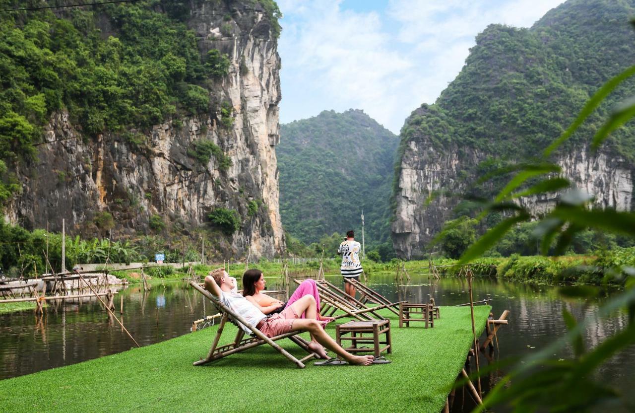 Quoc Khanh Bamboo Homestay نينه بينه المظهر الخارجي الصورة